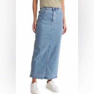STS BLUE Denim Niki Maxi Skirt NWT 33